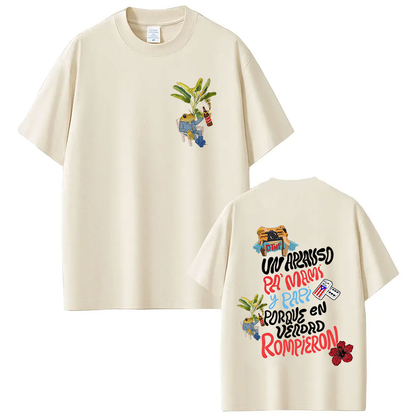 Vintage Fashion World - Rapper Bad Bunny T-shirt Debi Tirar