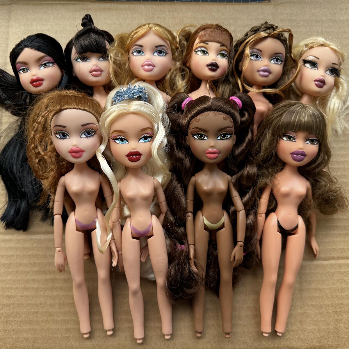 Vintage Fashion Toys - 2001 Version Original Brazz Doll Multi-Joints