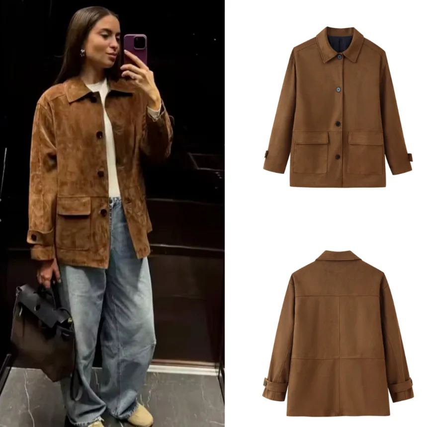 Vintage Fashion Old Money - New Fashion Women Old Money Brown