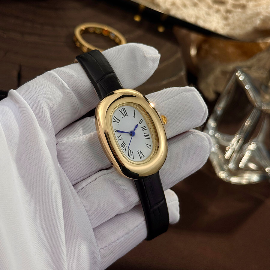 Ladies' New Oval Bathtub Egg-S - Vintage Fashion Watches 评论和价格