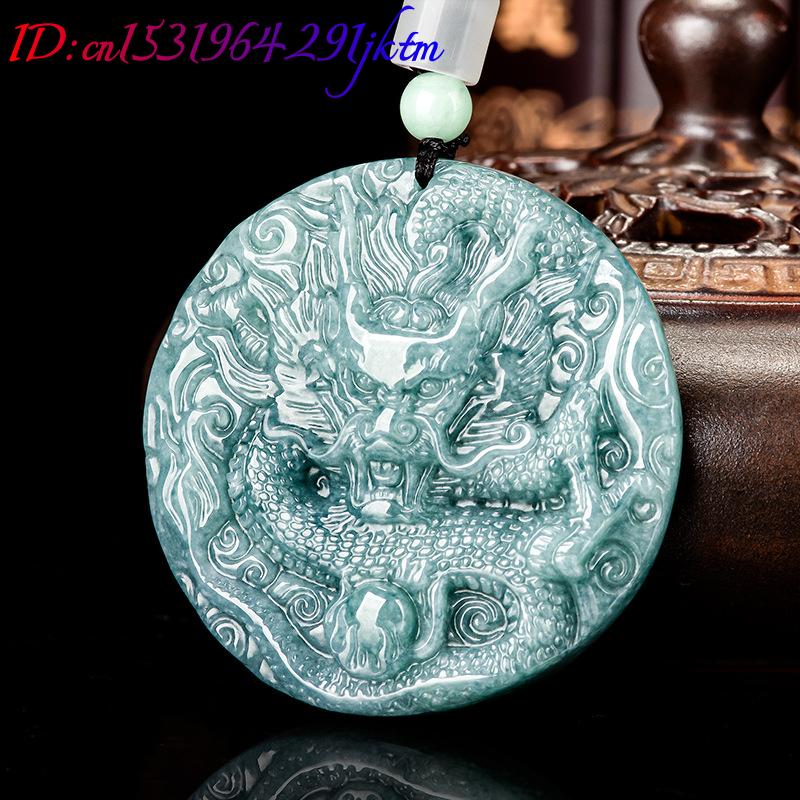 Burmese Jadeite Dragon Pendant - Vintage Fashion 评论和价格