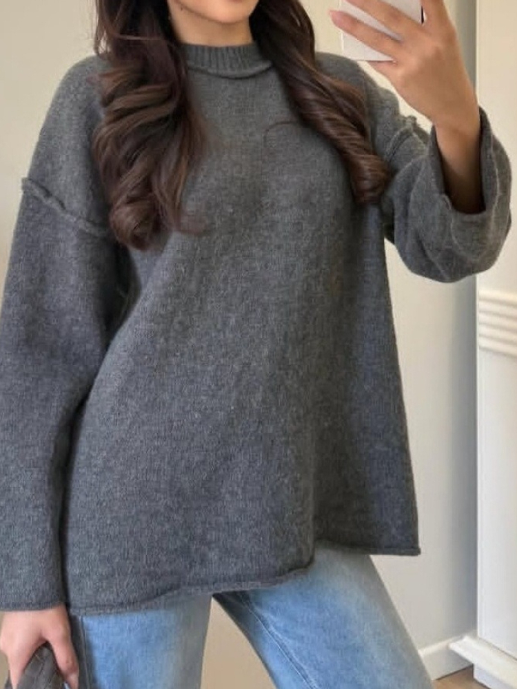 Vintage Women Sweaters Black L - Vintage Fashion Old Money 评论和价格
