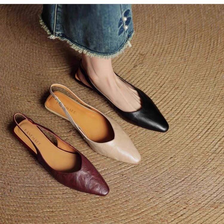 Women's French Vintage Soft Le - Vintage Old Fashion 评论和价格