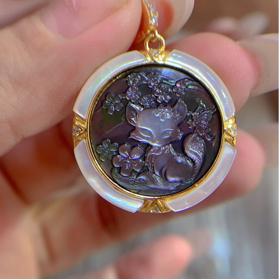 925 Sterling Silver Shell Came - Vintage Fashion Center 评论和价格