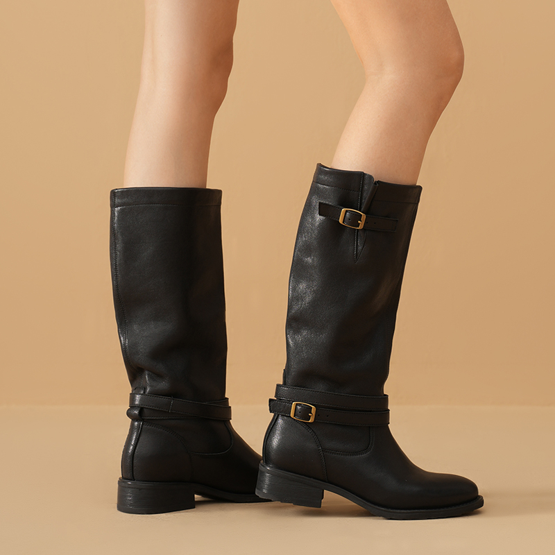 BEAUTODAY Long Boots Women She - Vintage Old Fashion 评论和价格