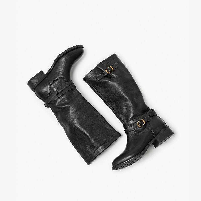 BEAUTODAY Long Boots Women She - Vintage Old Fashion 评论和价格