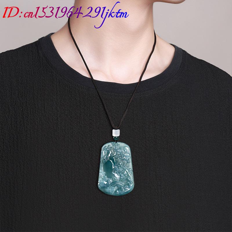 Natural Burmese Jadeite Scener - Vintage Fashion 评论和价格