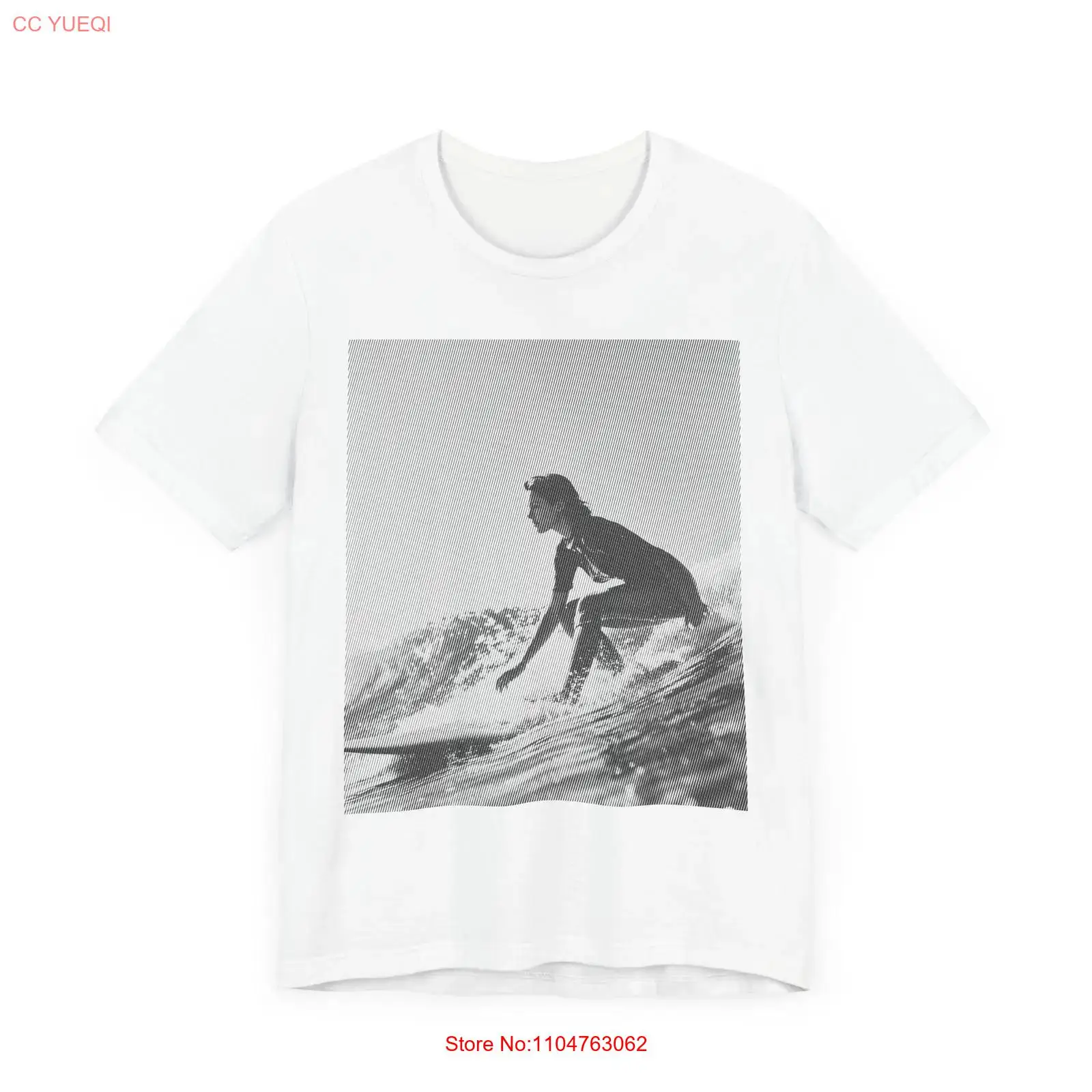 Surf Vibes Jersey T Shirt Perf - Vintage Vibes Fashion 评论和价格