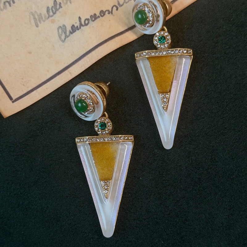 Vintage Green Glazed Glacier W - Vintage Fashion Jewelry Brands 评论和价格