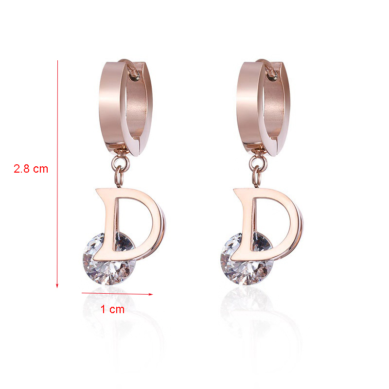 Vintage Luxury Letter D Crysta - Vintage Fashion Jewelry Brands 评论和价格