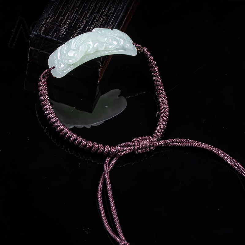 Burmese Jadeite Pixiu Bracelet - Vintage Fashion 评论和价格