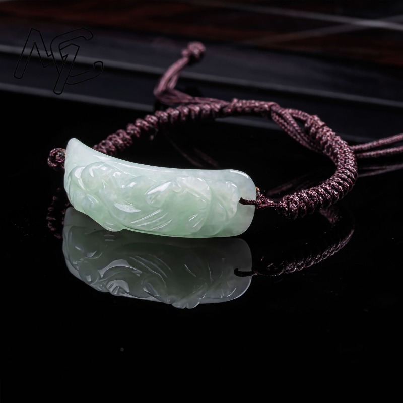 Burmese Jadeite Pixiu Bracelet - Vintage Fashion 评论和价格