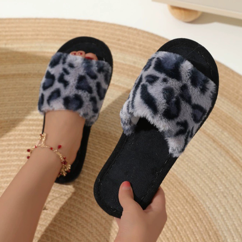 Vintage Leopard Home Plush Sli - Vintage Old Fashion 评论和价格