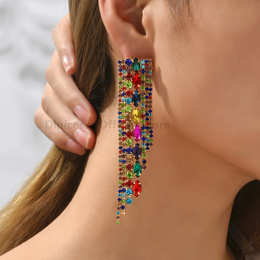 Luxury Brand Geometric Tassel  - Vintage Fashion Jewelry Brands 评论和价格