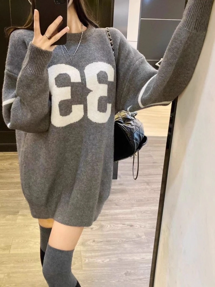 Y2K Vintage Knitted Sweater Wo - Vintage Fashion 评论和价格