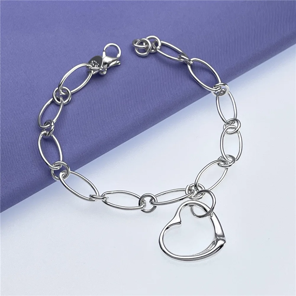 New trend 925 Sterling Silver  - Vintage Fashion Center 评论和价格