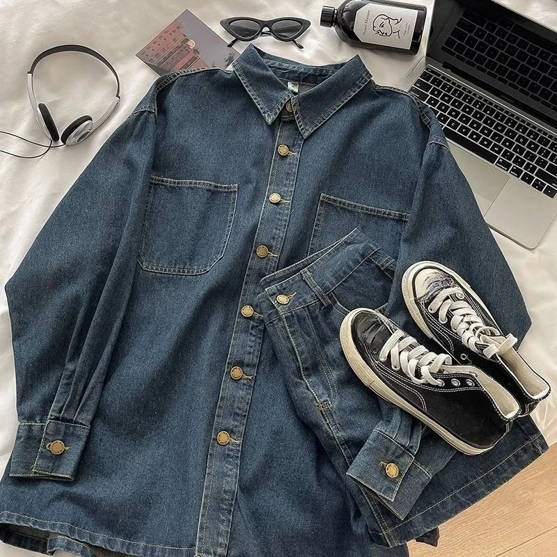 Y2K Denim Skirt Set: Vintage J - Vintage Fashion 评论和价格