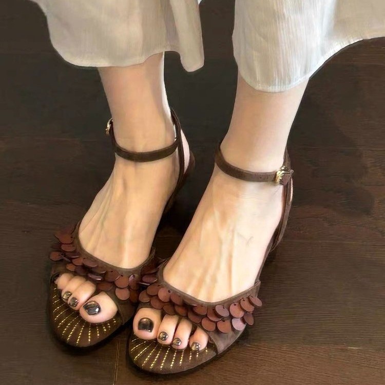 Summer New Women's Slippers Pe - Vintage Fashion Wear 评论和价格