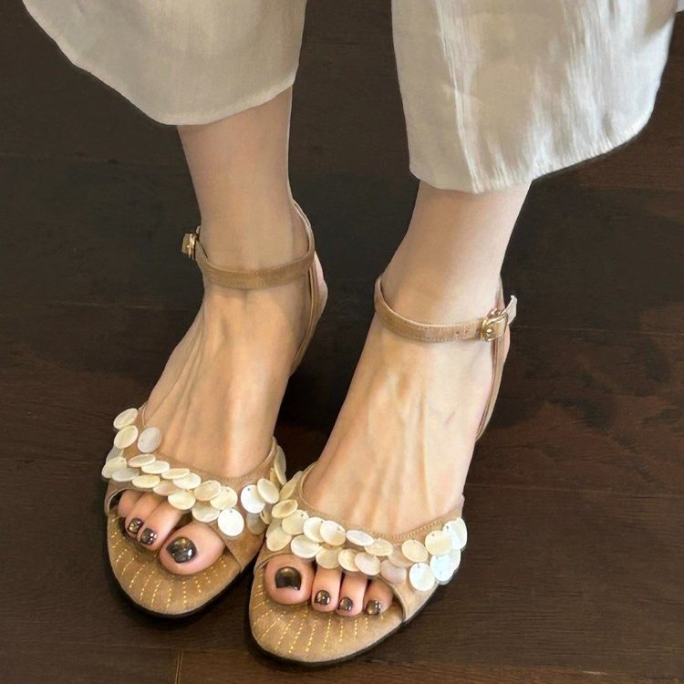 Summer New Women's Slippers Pe - Vintage Fashion Wear 评论和价格