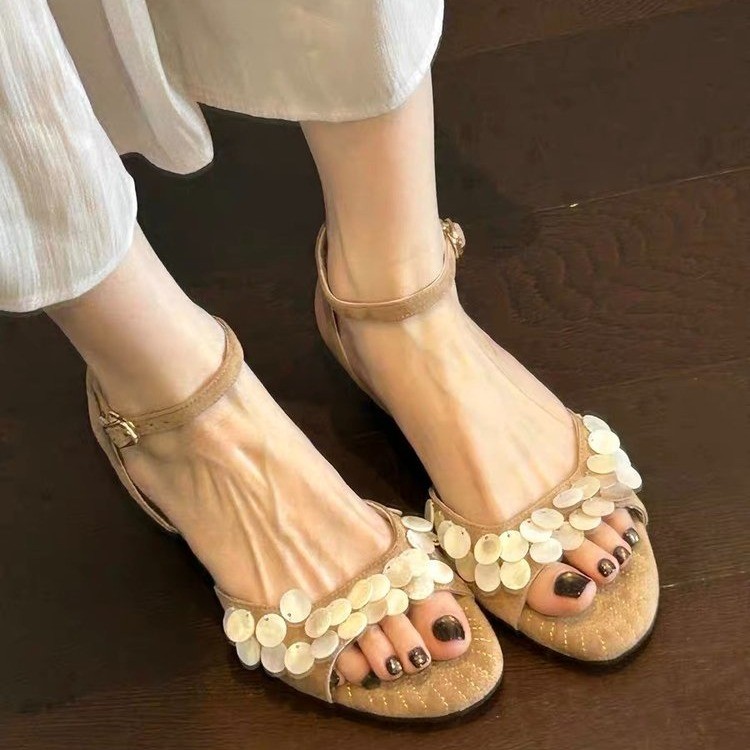 Summer New Women's Slippers Pe - Vintage Fashion Wear 评论和价格