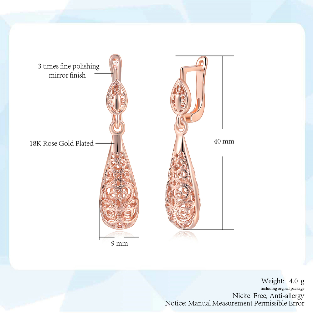 Ethnic Style Vintage Waterdrop - Vintage Fashion Jewelry Brands 评论和价格