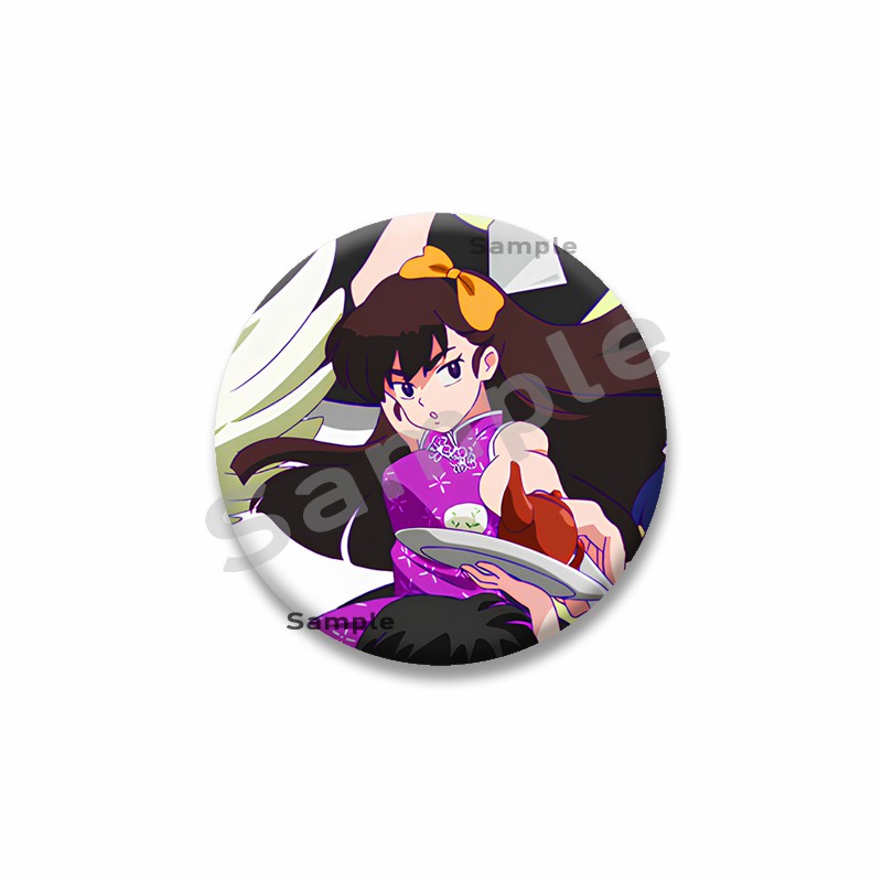 Vintage Anime Ranma ½ Button B - Vintage Fashion Toys 评论和价格