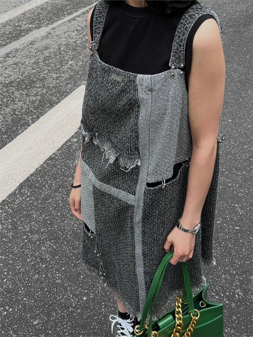 Summer Desert Style Short Slee - Denim Skirt Midi Vintage 评论和价格