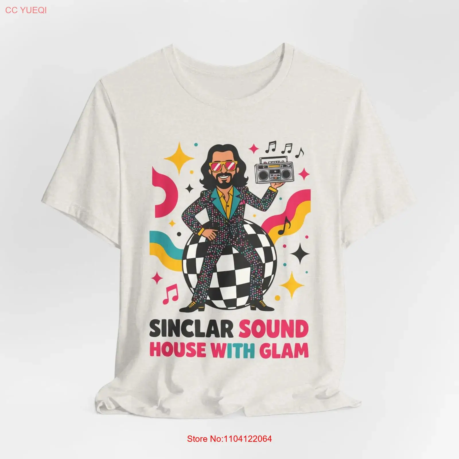 Bob Sinclar Disco Vibes T Shir - Vintage Vibes Fashion 评论和价格
