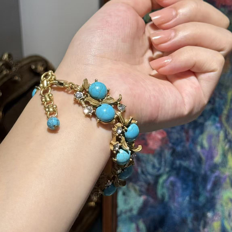 Vintage Natural Stone Turquois - Vintage Fashion Trends 2025 评论和价格