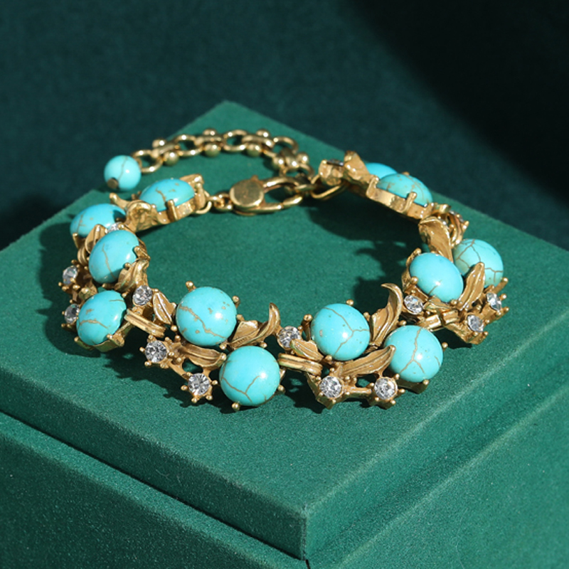 Vintage Natural Stone Turquois - Vintage Fashion Trends 2025 评论和价格