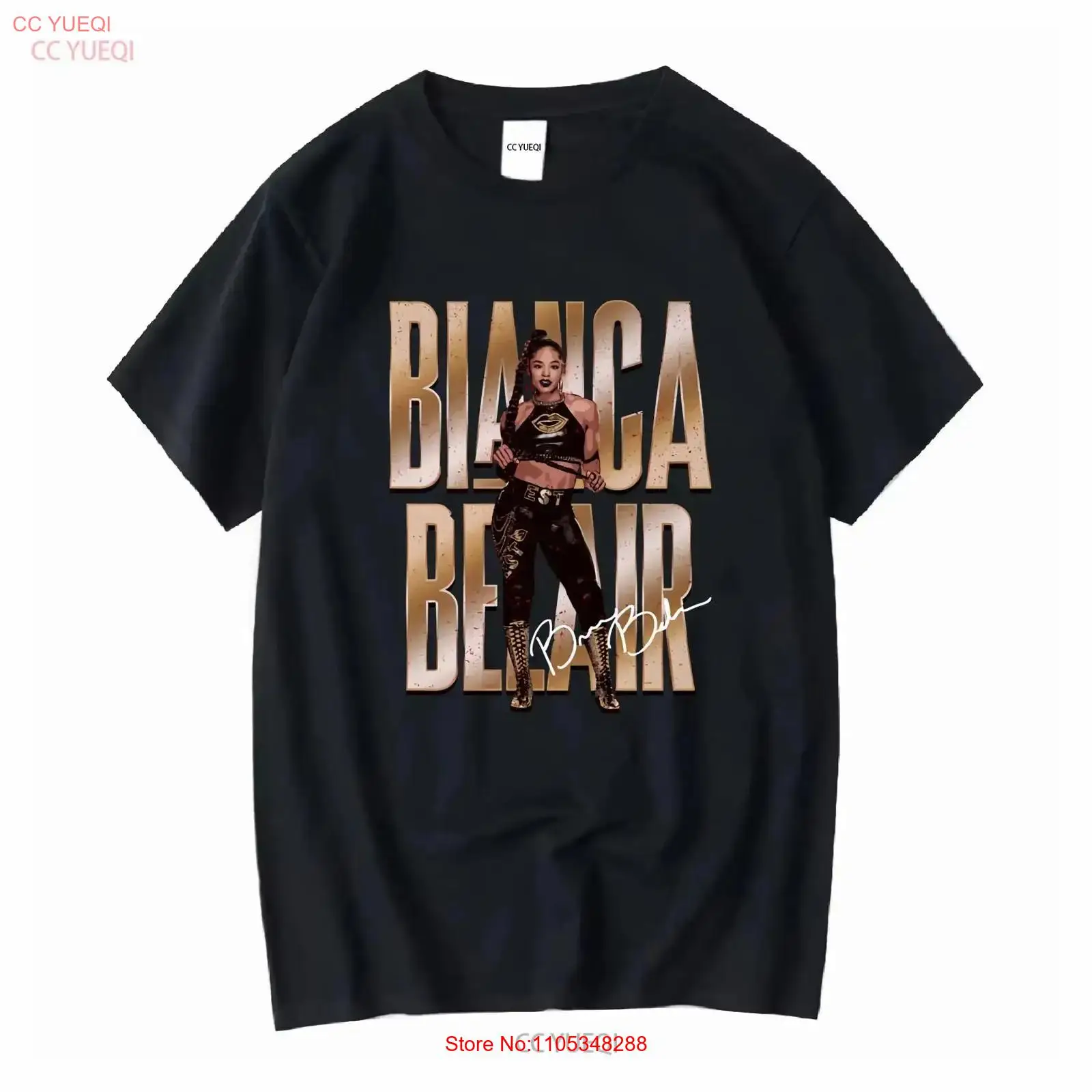 Bianca Belair Signature Pose T - Vintage Fashion Wear 评论和价格
