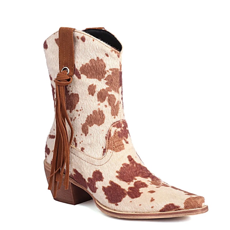 New Vintage Pointy Toe Horseha - Vintage Old Fashion 评论和价格