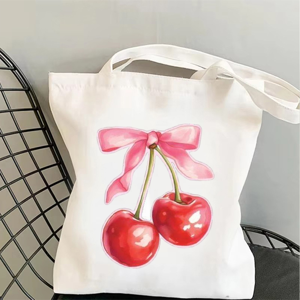 Vintage Pink Bow Cherry Art Ca - Vintage Vibes Fashion 评论和价格