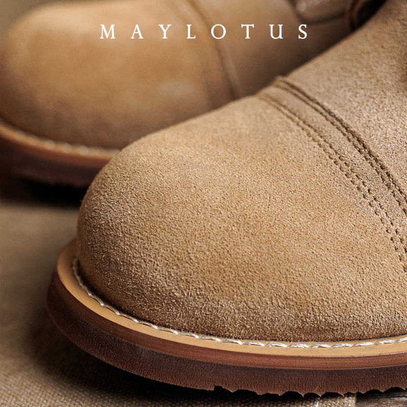 Suede Boot Goodyear-Welted Mot - Vintage Old Fashion 评论和价格