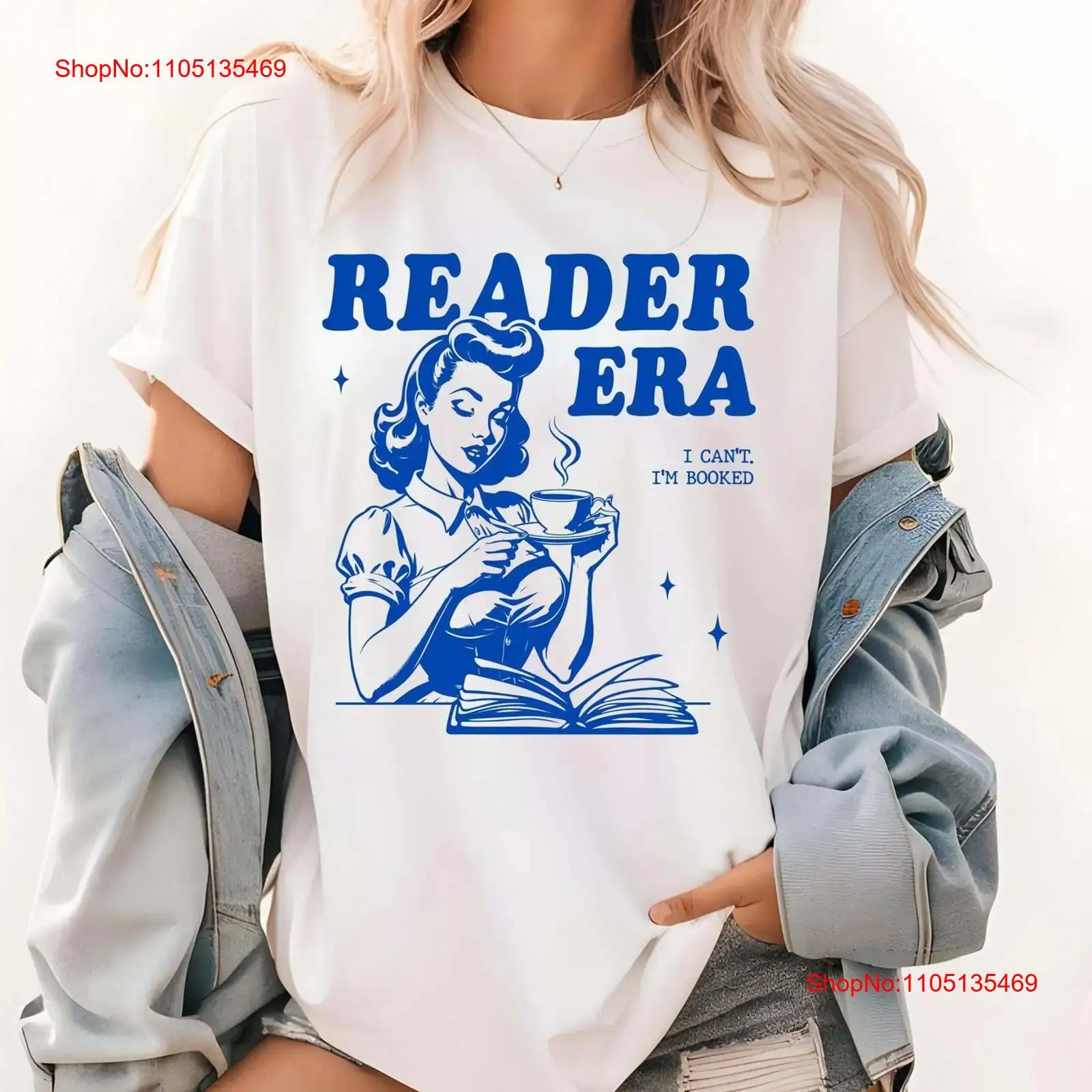 Reader Era T Shirt Book Lover  - Vintage Fashion Enthusiasts 评论和价格