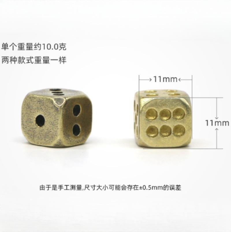 Vintage Brass Dice Home Crafts - Vintage Fashion Toys 评论和价格