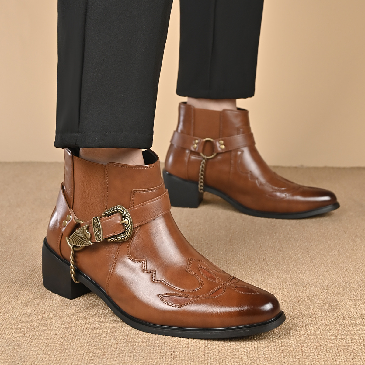 Fashion 2026 Men's Vintage Cow - Vintage Old Fashion 评论和价格
