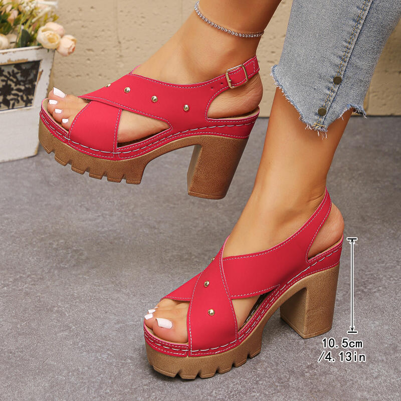 Vintage Super High Heel Cross  - Vintage Old Fashion 评论和价格
