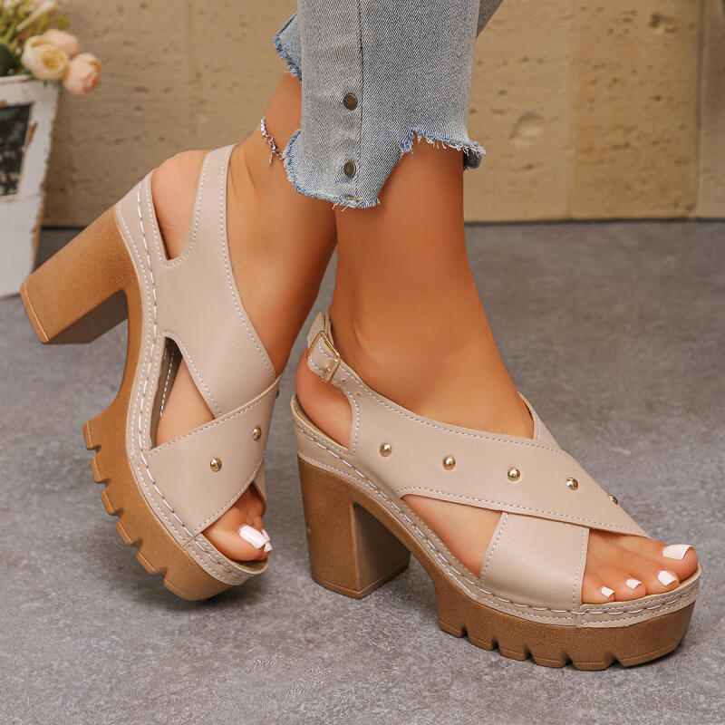 Vintage Super High Heel Cross  - Vintage Old Fashion 评论和价格