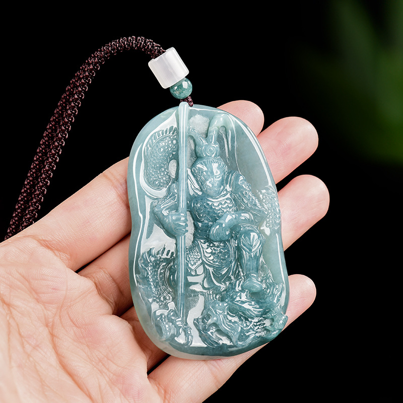 Burmese Jadeite Monkey King Pe - Vintage Fashion 评论和价格