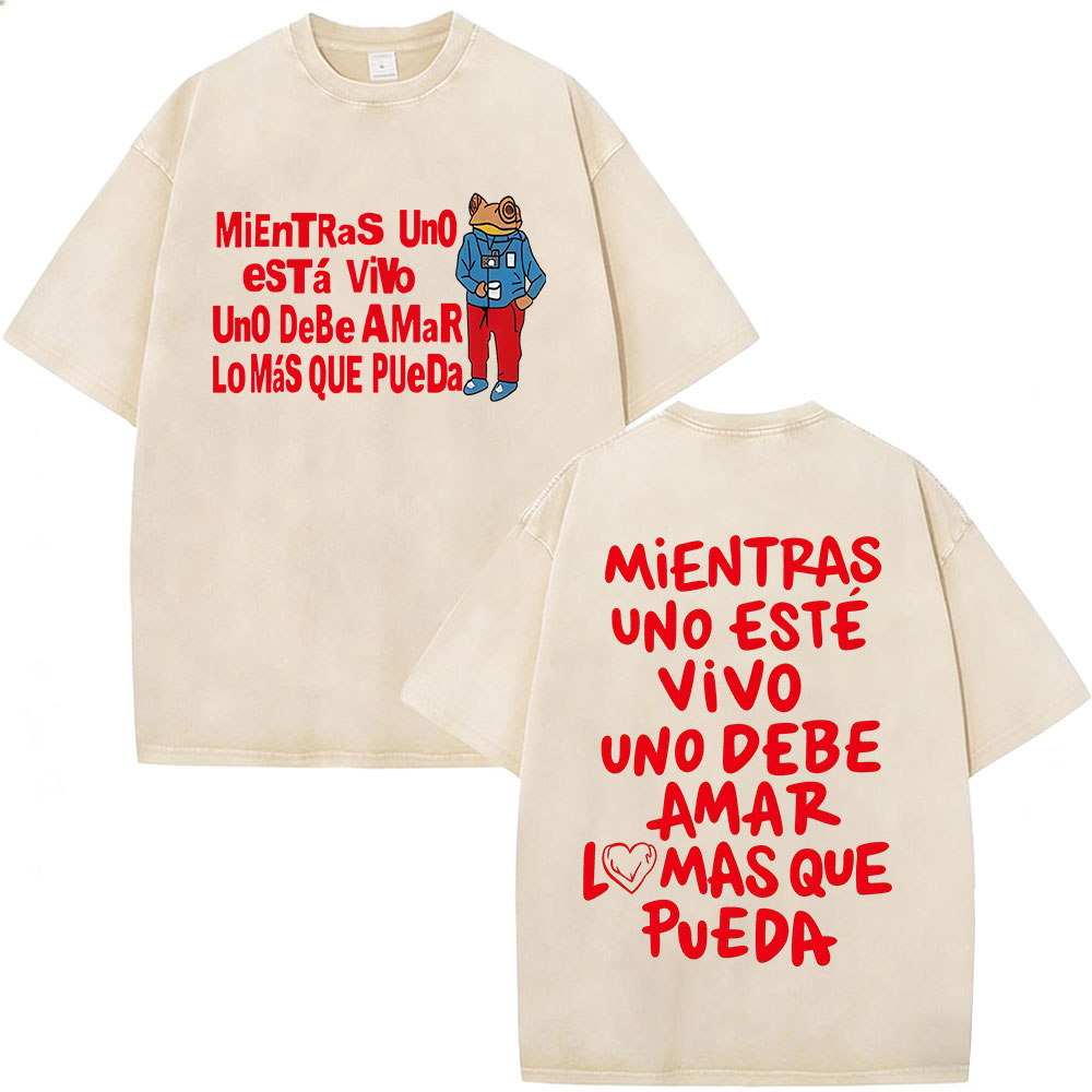 Rapper Bad Bunny Washed Vintag - Vintage Fashion World 评论和价格